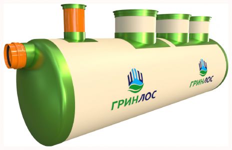 ГРИНЛОС Ливневая канализация 8-1500 стеклопластиковая