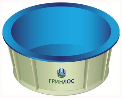 ГРИНЛОС Купель 2000*2000*1000 Круглая