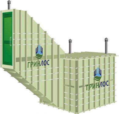 Гринлос Погреб ДТ 1500*2000*2000